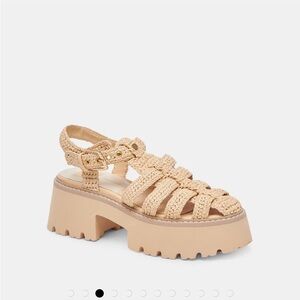 Dolce Vita Braided Platform Sandal